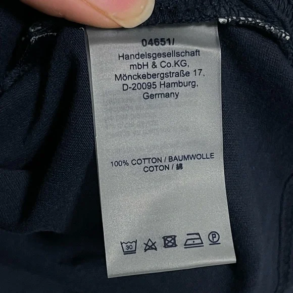 Braun Dark Blue Short Sleeve Tee - Picture 6 of 7